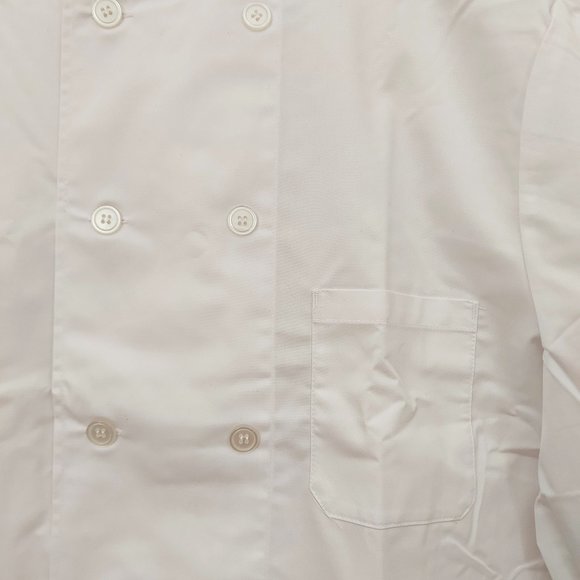 Bragard Chef Coat Jacket Men's 1X White Button Up Double Breasted Long Sleeve - Picture 11 of 13